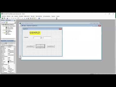 Programar Visual Basic 6.0 en Excel. - YouTube