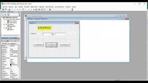 Programar Visual Basic 6.0 en Excel.
