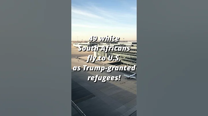 49 South Africans Flee to US! Trump Grants Refugee Status #news #politics #media