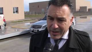 Leonardo Álvarez recorrió el predio de Zona Franca