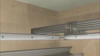 Sádrokarton - montáž stropu s Rigips - YouTube
