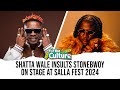 Shatta wale insults stonebwoy again at sallahfest 2024
