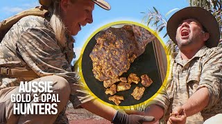 The Gold Gypsies Hit The Jackpot With A Monster Nugget | Aussie Gold Hunters