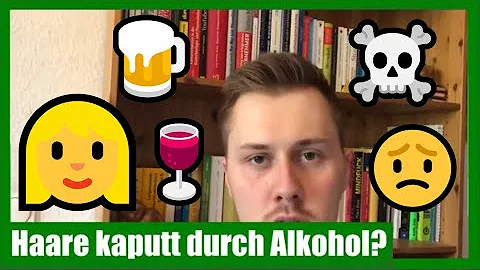 Ist Alkohol gut für die Haare?