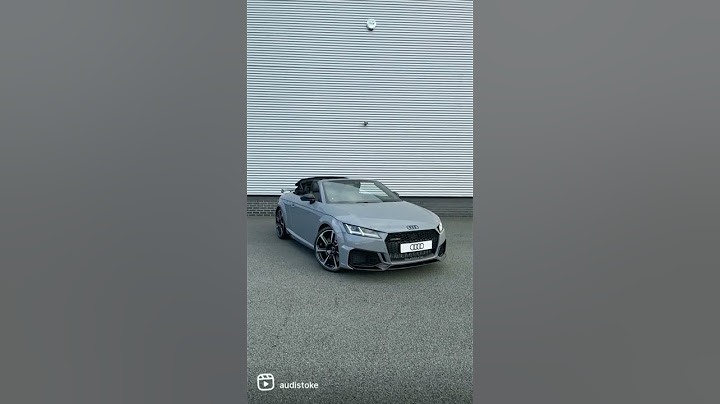 Brand New Audi TTRS Roadster Nardo Grey | Stoke Audi #TTRS