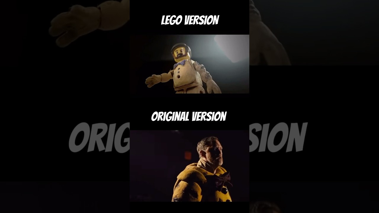 Сравнение LEGO и фильма FNAF «Я СДЕЛАЛ ТЕБЯ ГАЙАТТСОМ В ОГАЙО» 