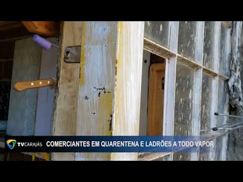 Comerciantes em quarentena e ladrões a todo vapor em Campo Mourão