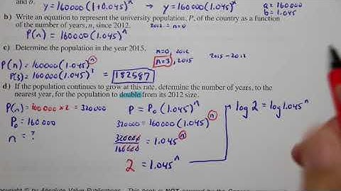 Math App of Logs Lesson 3 video 1 of 2
