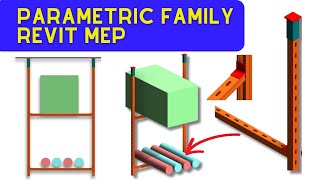 Support and Hanger Family in Revit MEP