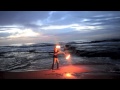 Sunrise Fire Poi - A beautiful time to spin