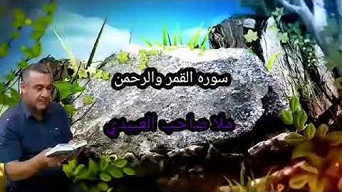 سورة القمر والرحمن ٠هديتى إلى أرواح إمواتكم اخوانى واخواتى الأطهار ٠ملا صاحب العبيدى