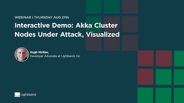 Interactive Demo: Akka Cluster Nodes Under Attack, Visualized