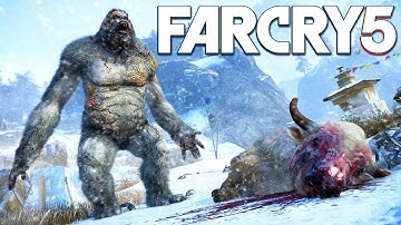 Far Cry 5 - WE FOUND BIG FOOT! (Far Cry 5 Custom Maps)