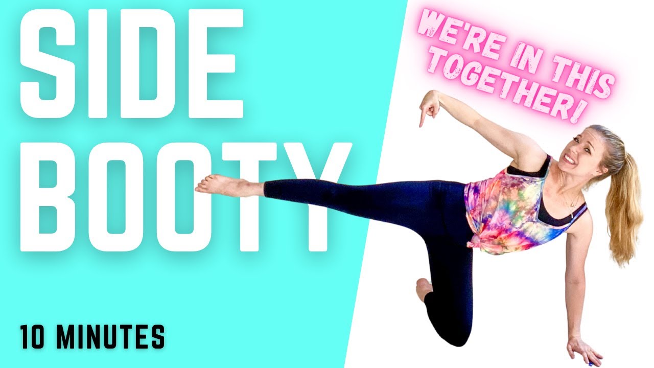 10 MINUTE SIDE BOOTY AT HOME WORKOUT - No Equipment Needed! - YouTube