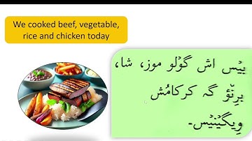 All about cooking and eating in Shina language Part II