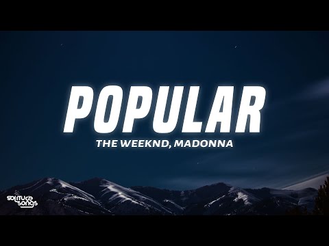 The Weeknd, Playboi Carti & Madonna - Popular (Lyrics)