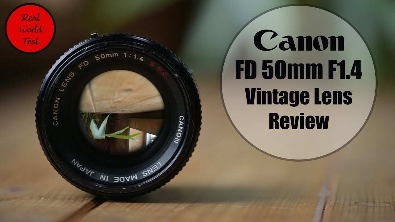 Canon 50mm F1.4 FD SSC Review: Canon SLR Lens Talk Forum: Digital 