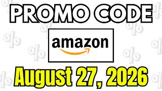 (NEW) Amazon Promo Code & Coupon Code August 2026 | Amazon Discount Code | 08/27/2026 Amazon Coupon Code August 2026 Amazon Discount Code Promo Code 08 21 2026