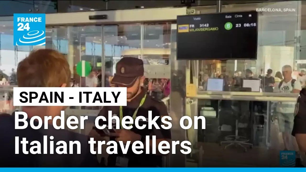 Spain starts border checks on Italy over Ceuta dispute • FRANCE 24 English