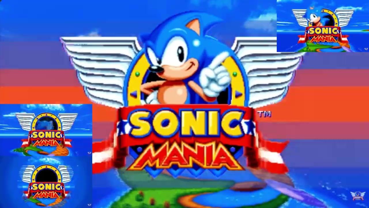 (RQ) Sonic Mania Title Screen - Music has a Sparta Pulse V7 Remix