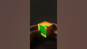 |5x5 cube in a cube pattern| Moves- F U