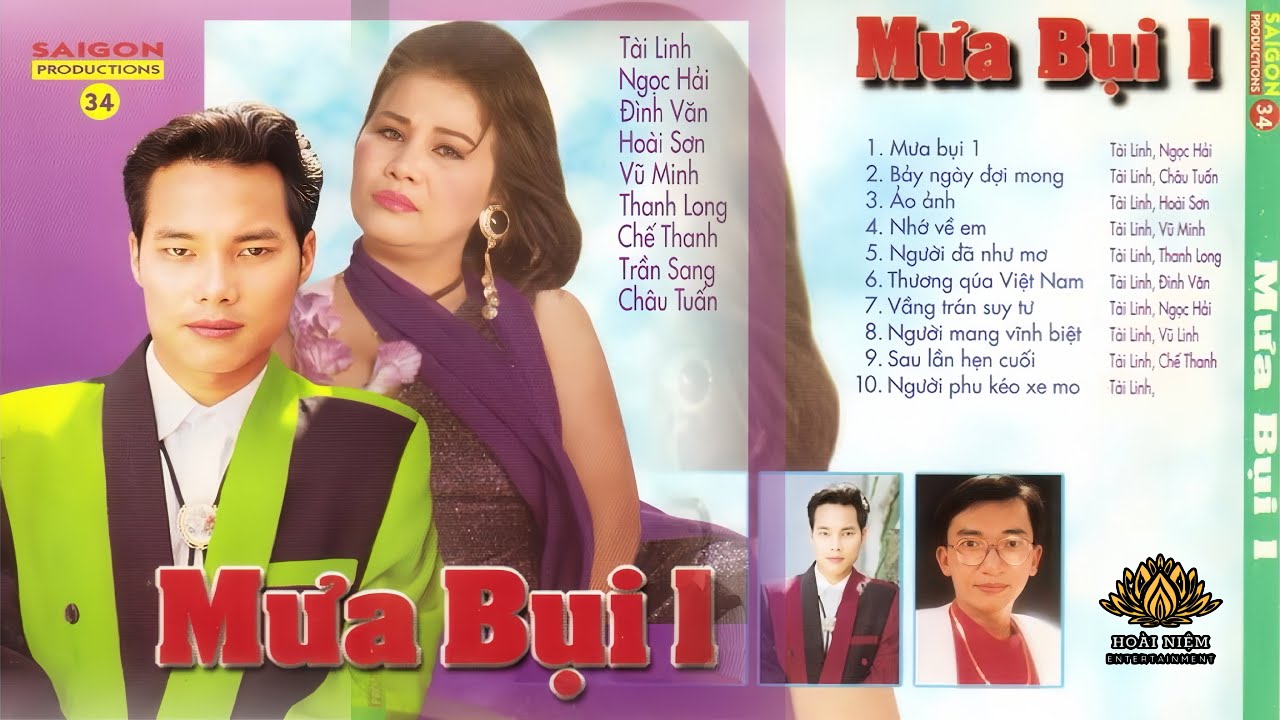 Ca Nhạc Mưa Bụi 1 (1994) - Đình Văn, Tài Linh, Ngọc Hải, Thạch Thảo