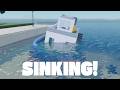 The Sinking Of The Classic Tug Boat || Roblox || Sail And Sink Simulator