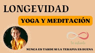 VIVIR más AÑOS con YOGA y MEDITACIÓN,  LONGEVIDAD by TU INSTANTE IRENE- Biodescodificación Meditación  116 views 1 month ago 10 minutes, 18 seconds