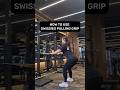 How to use pulling grip #gymshorts #fitness #gymlife