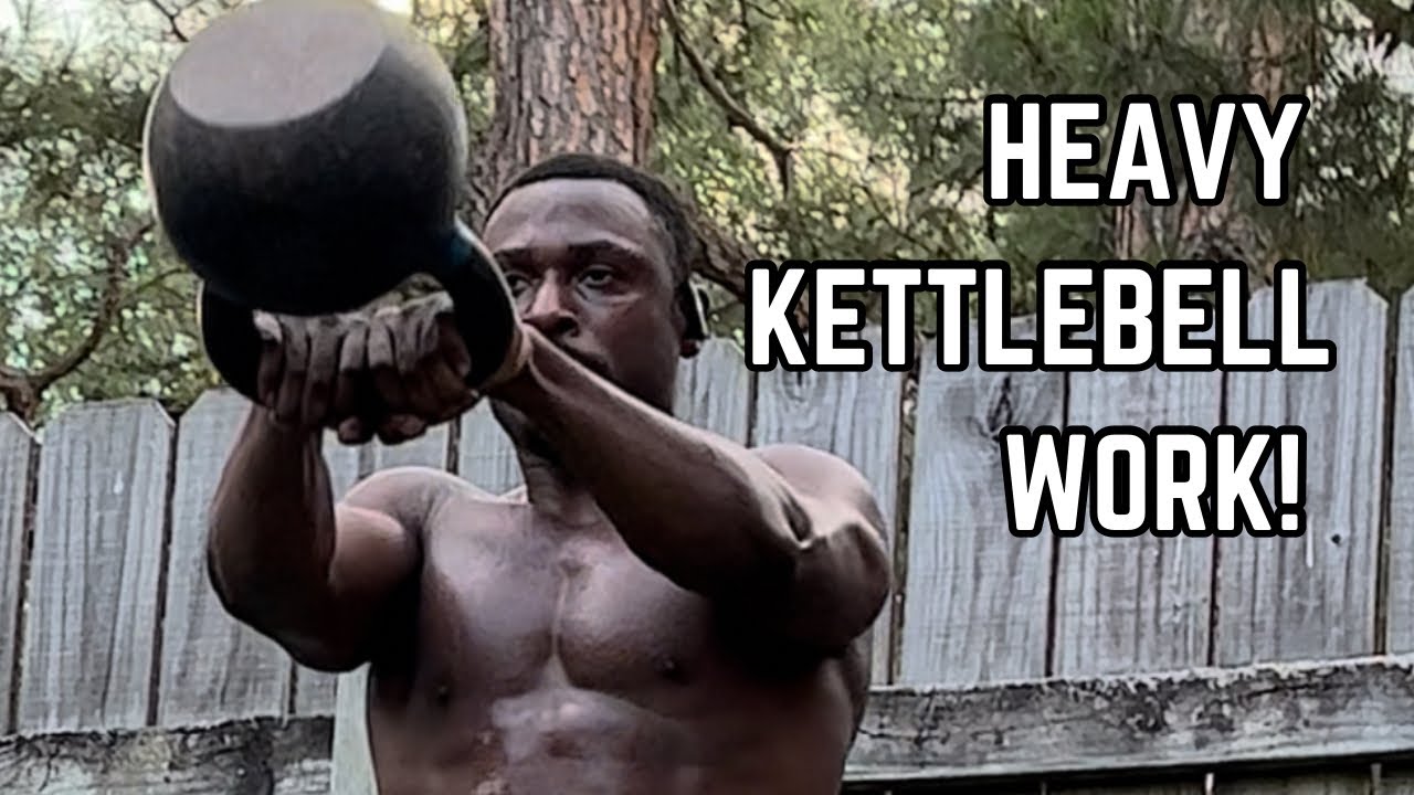 Heavy Double Kettlebell Workout