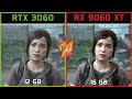 GeForce RTX 3060 vs Radeon RX 9060 XT