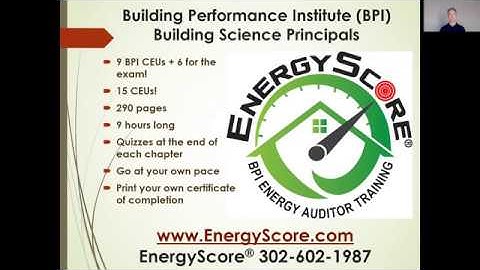 BPI Building Science Principles