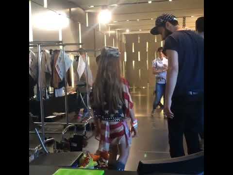 Kristina Pimenova Backstage, Dsquared2, Instagram #13