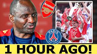PATRICK VIEIRA'S BREAKS DOWN IN TEARS AFTER ARSENAL LIFT THE TROPHY "CHAMPIONS LEAGUE IS A MUST WIN”