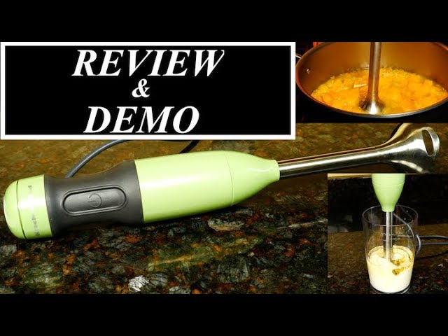 A Hands On Review With the KitchenAid KHB2351 3-Speed Hand Blender