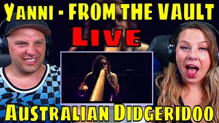 reaction to Yanni - FROM THE VAULT - Australian Didgeridoo with a Twist - Live (HD-HQ)