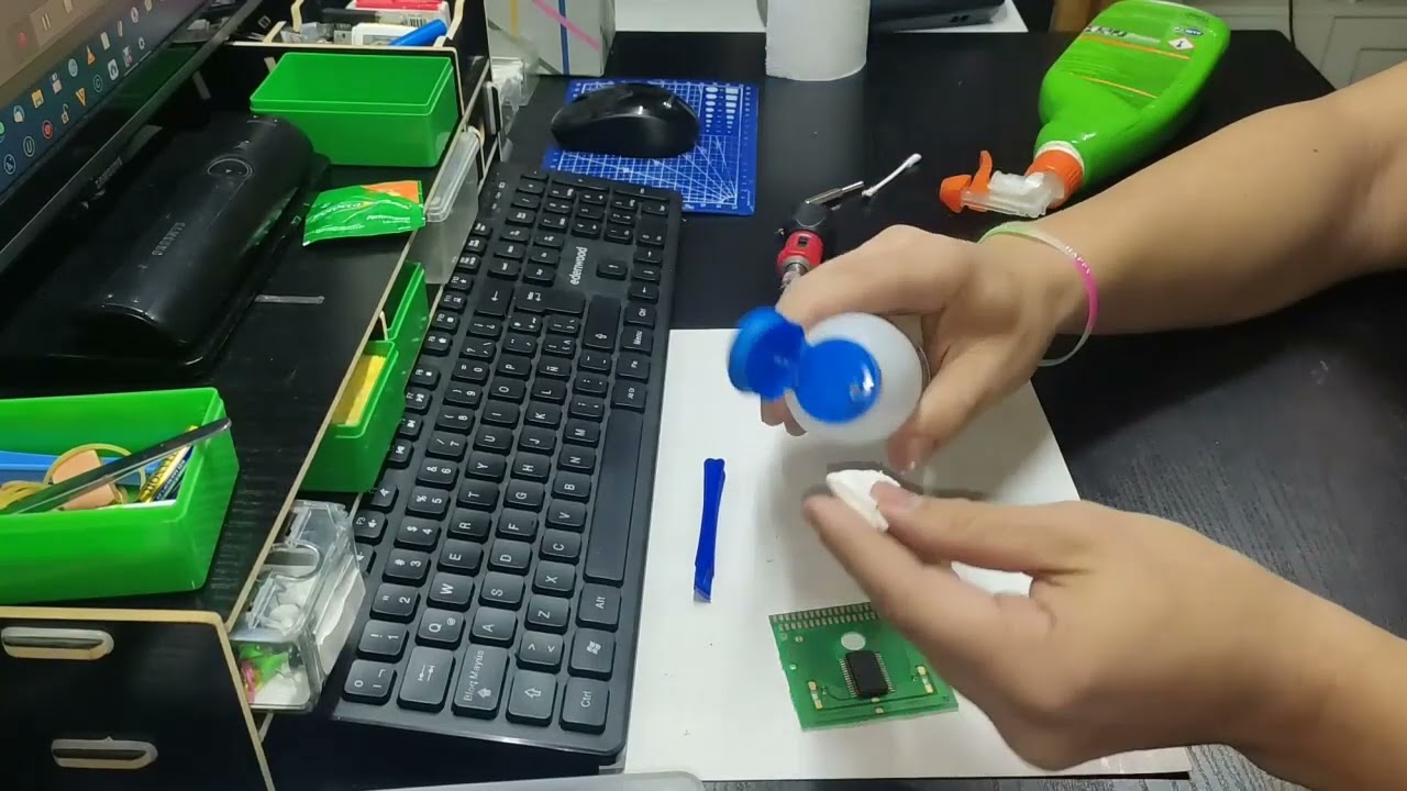 Tutorial Limpieza Juego Game Gear