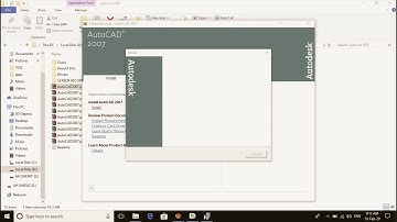 Autocad 2007 installing tutorial