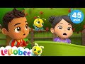 Accidents Happen Boo Boo Song! | Lellobee City Farm Sing Along | Learn ABC 123 | Fun Cartoons