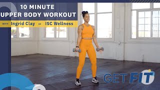 10 Minute At-Home Upper Body Workout | Get Fit | Livestrong.com screenshot 4