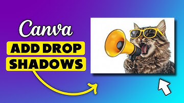 How to Add a Drop Shadow to an Image in Canva