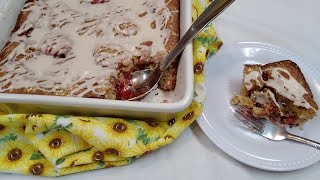 Bisquick collaboration/ Cherry Coffee Cake