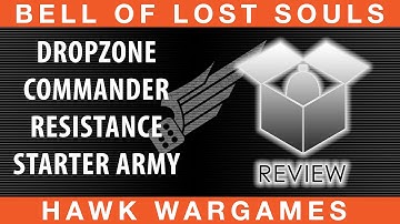 BoLS Unboxing Resistance Starter Army | Dropzone Commander