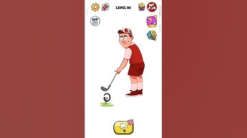 Draw Puzzle level 92 - tricky brain test - shorts-Viral - Youtube - Feed #shorts