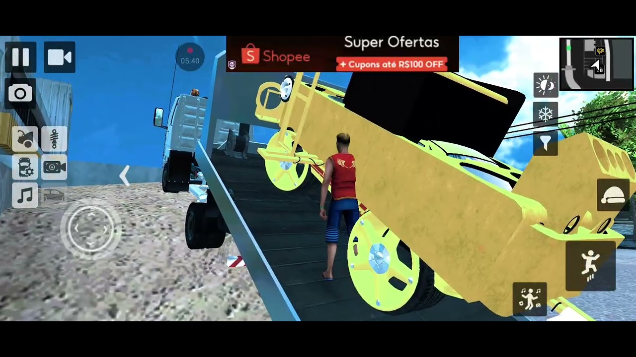 Montei um trator no rebaixados elite Brasil