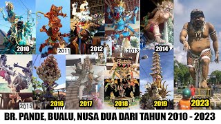 VIRAL !! OGOH-OGOH BANJAR PANDE, BUALU, NUSA DUA DARI TAHUN 2010 - 2023