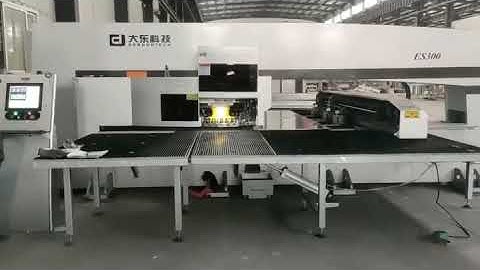DARDONTECH-SERVO CNC TURRET PUNCHING MACHINE