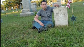 cleaning headstones