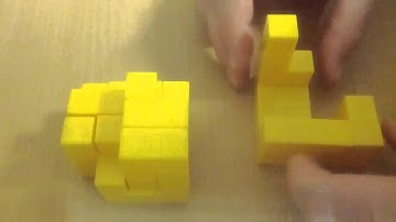 Tetris Cube Assembly and Disassembly