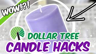 You Won&#39;t Believe How I Used DOLLAR TREE Candles To Make BRILLIANT DIYS! Krafts by Katelyn 2024